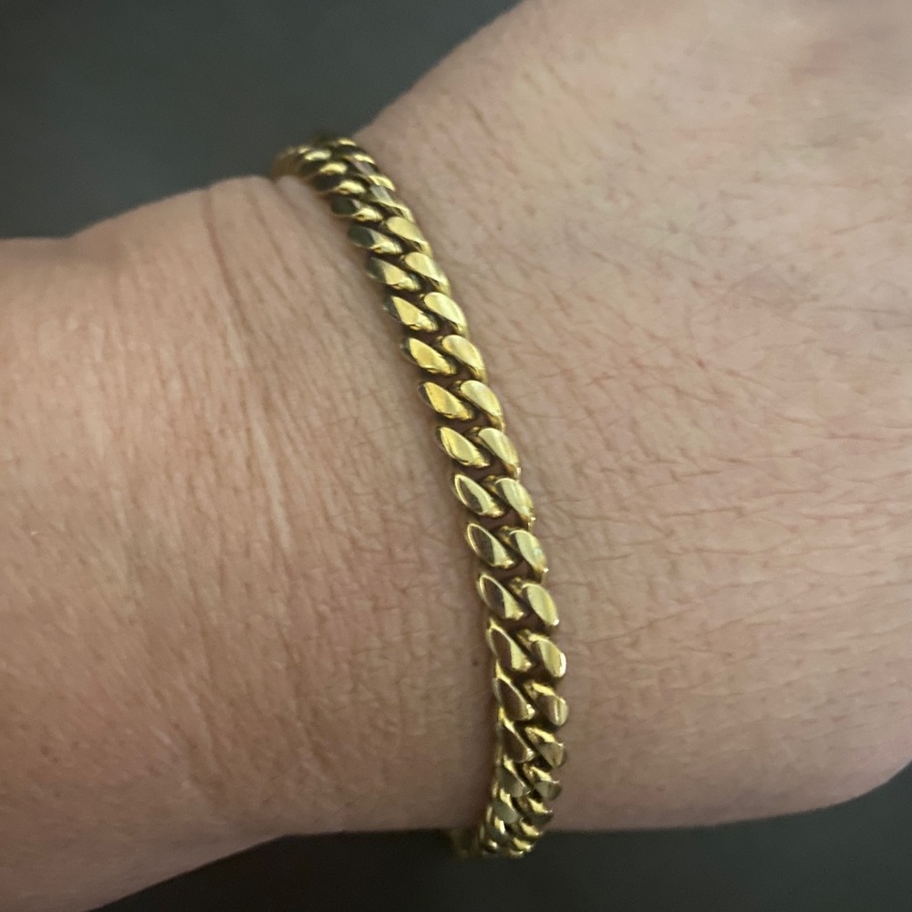 Gold Chain Bracelet